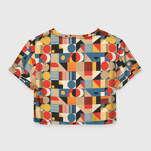 Женский топ Ритмы Баухауса / 3D-принт – фото 2