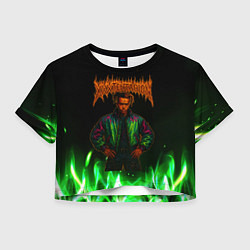 Женский топ XXXTentacion hardcore