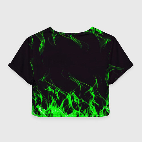 Женский топ Doom кислотное лого / 3D-принт – фото 2