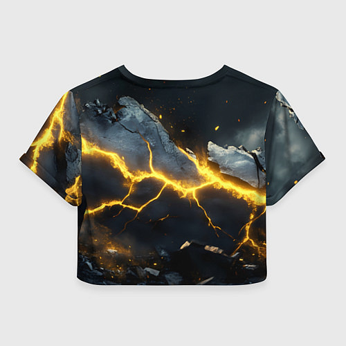 Женский топ XXXTentacion мультяшный стиль / 3D-принт – фото 2