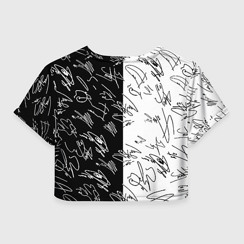 Женский топ Doom автографы / 3D-принт – фото 2