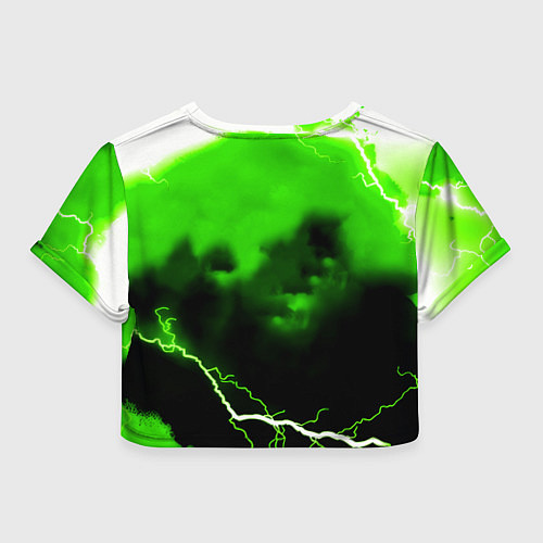 Женский топ Doom шторм кислотное лого / 3D-принт – фото 2