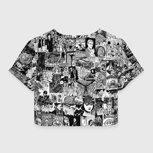 Женский топ Horror World of Junji Ito / 3D-принт – фото 2