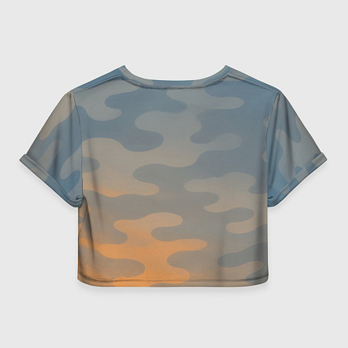 Женский топ ВДВ Крылатая пехота / 3D-принт – фото 2