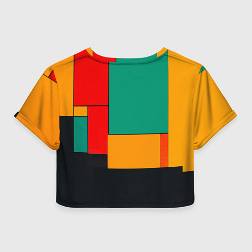 Женский топ Шредингер поп-арт / 3D-принт – фото 2