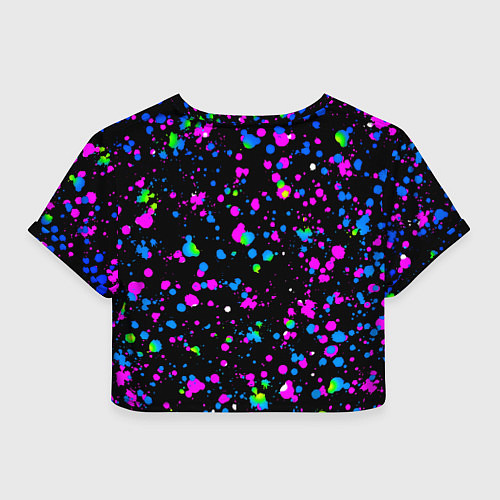 Женский топ Doom цветные краски / 3D-принт – фото 2