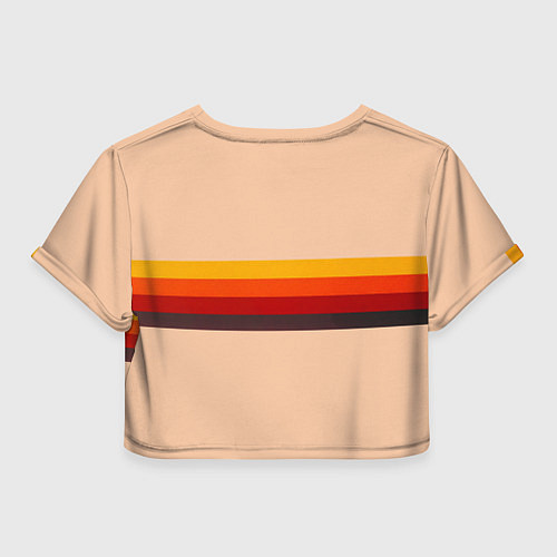 Женский топ ПАЗ 652 ретро автобус поп-арт / 3D-принт – фото 2