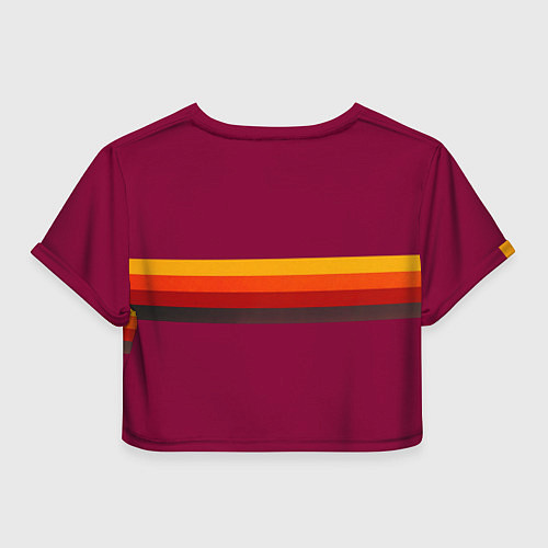 Женский топ Ретро автобус КАВЗ-685 поп-арт / 3D-принт – фото 2