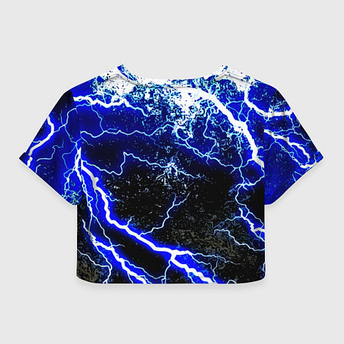 Женский топ Манчестер сити молнии шторм / 3D-принт – фото 2