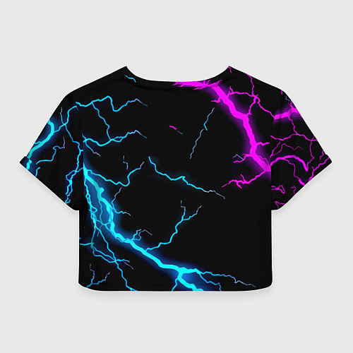 Женский топ Liverpool neon storm / 3D-принт – фото 2