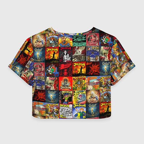 Женский топ Элизиум - обложки альбомов и песен / 3D-принт – фото 2