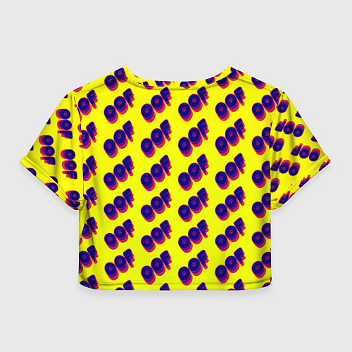 Женский топ Monako off / 3D-принт – фото 2