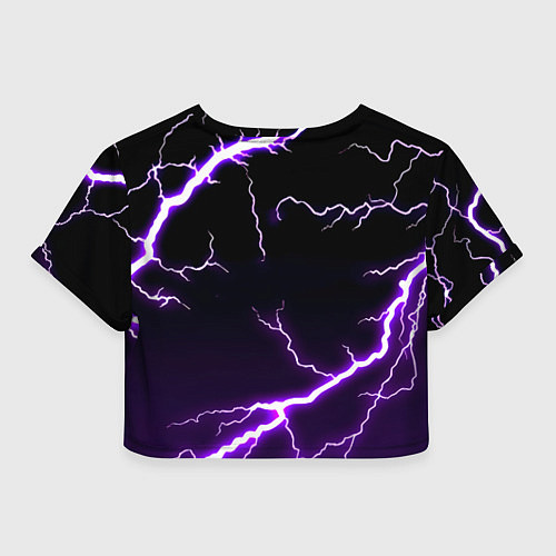 Женский топ Манчестер молнии шторм неон / 3D-принт – фото 2