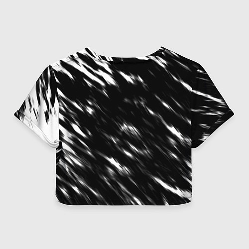 Женский топ Borussia штрихи красок текстура / 3D-принт – фото 2