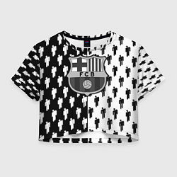 Женский топ Barcelona спортивный паттерн
