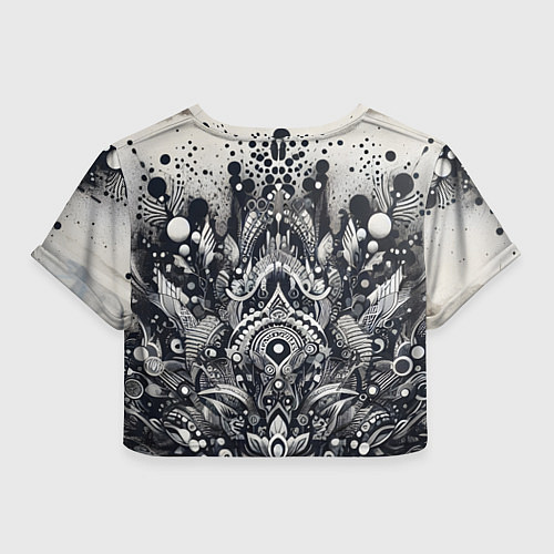 Женский топ Abstract pattern - graffiti / 3D-принт – фото 2