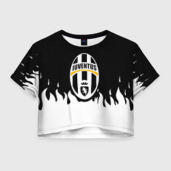 Женский топ Juventus белый огонь