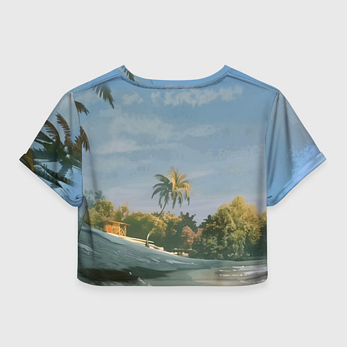 Женский топ Лови волну - чотко мем / 3D-принт – фото 2