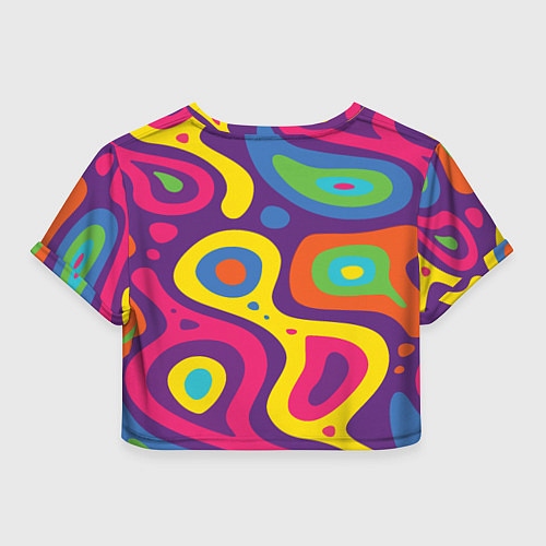 Женский топ Abstract tac / 3D-принт – фото 2