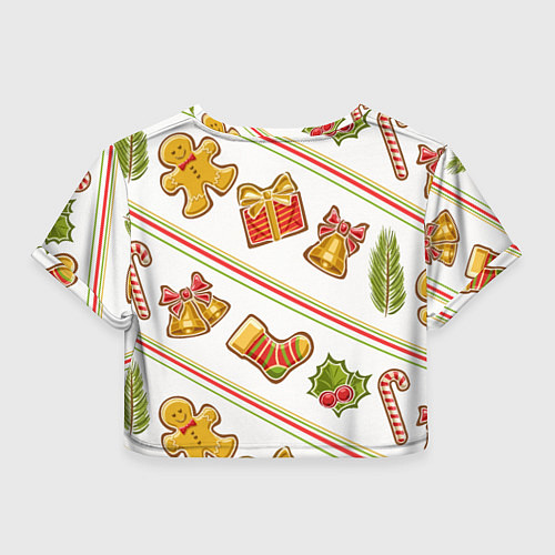 Женский топ Рождественский дух / 3D-принт – фото 2