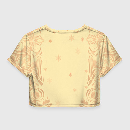 Женский топ Славянский конь / 3D-принт – фото 2