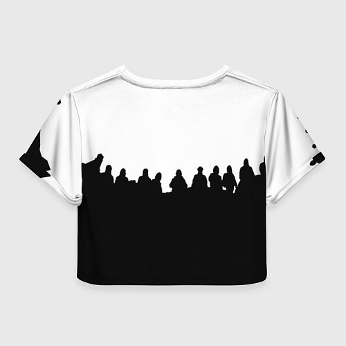 Женский топ Ювентус команды / 3D-принт – фото 2