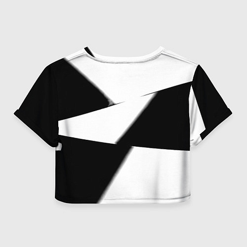 Женский топ Реал Мадрид геометрия полосы / 3D-принт – фото 2