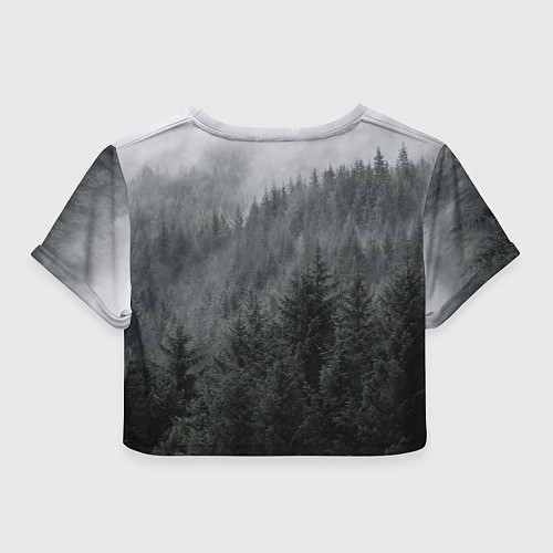 Женский топ Древние боги суровых лесов / 3D-принт – фото 2