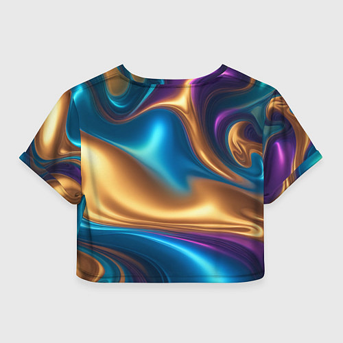 Женский топ Сплавы разноцветные / 3D-принт – фото 2