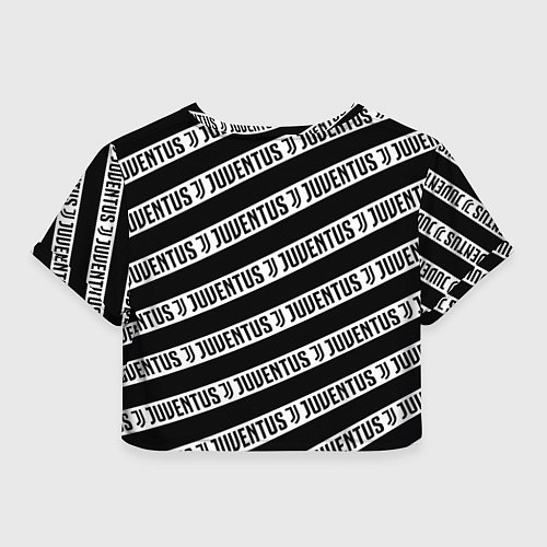 Женский топ Ювентус полосы линии спорт / 3D-принт – фото 2
