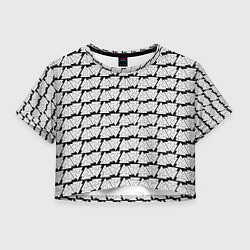 Женский топ Символы валькнут как защитная кольчуга