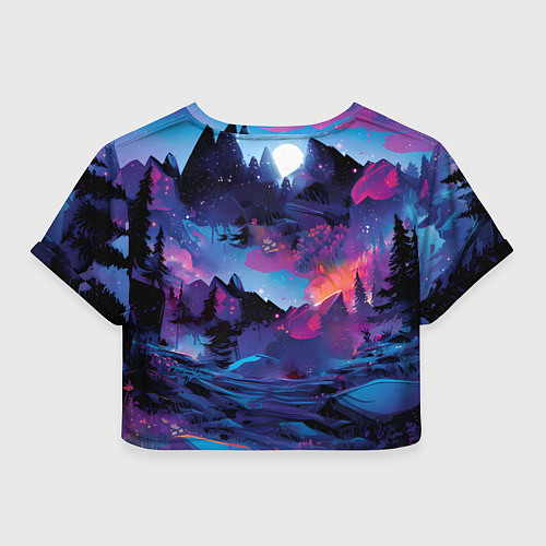 Женский топ 2026 Фэнтези лошадка / 3D-принт – фото 2