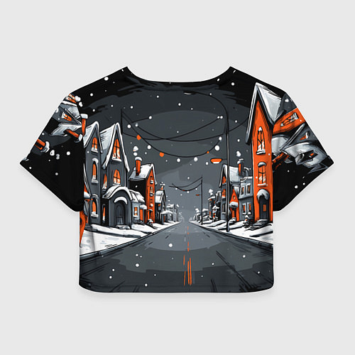 Женский топ Новогодняя лошадка 2026 год / 3D-принт – фото 2