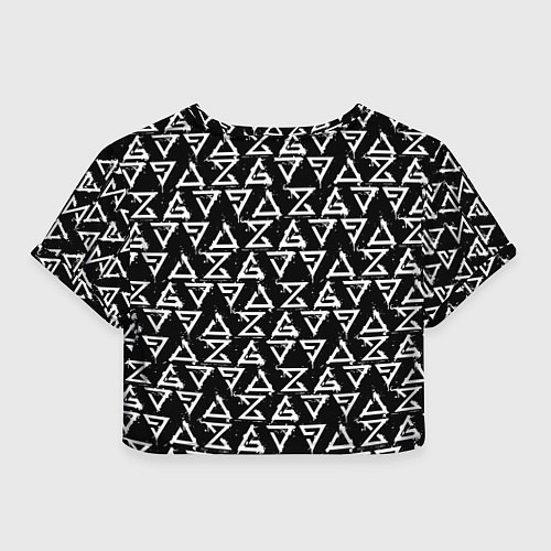 Женский топ Juventus pattern Witcher / 3D-принт – фото 2