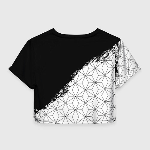 Женский топ Liverpool краски текстура геометрия / 3D-принт – фото 2