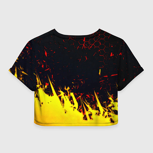 Женский топ Borussia краски соты / 3D-принт – фото 2