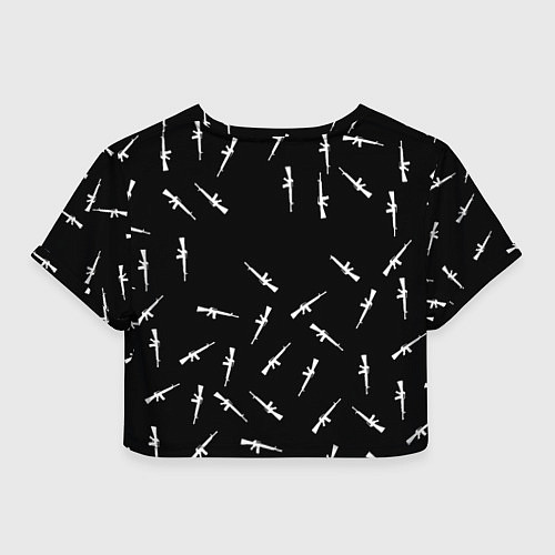 Женский топ Ювентус армейский стиль / 3D-принт – фото 2