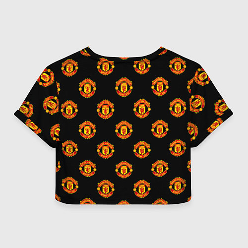 Женский топ Manchester United Pattern / 3D-принт – фото 2