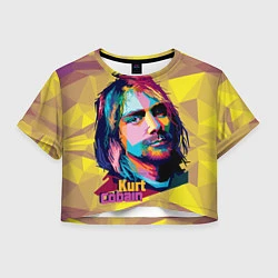 Женский топ Kurt Cobain: Abstraction