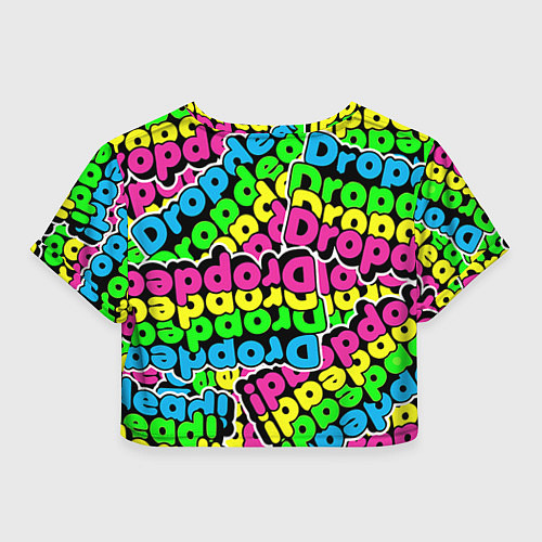 Женский топ Drop Dead: Acid Pattern / 3D-принт – фото 2