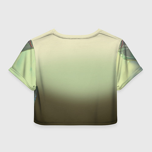 Женский топ Кунг фу панда / 3D-принт – фото 2