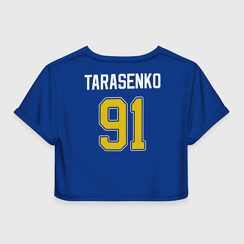 Женский топ St Louis Blues: Tarasenko 91 / 3D-принт – фото 2