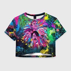 Женский топ Red Hot Chili Peppers Art