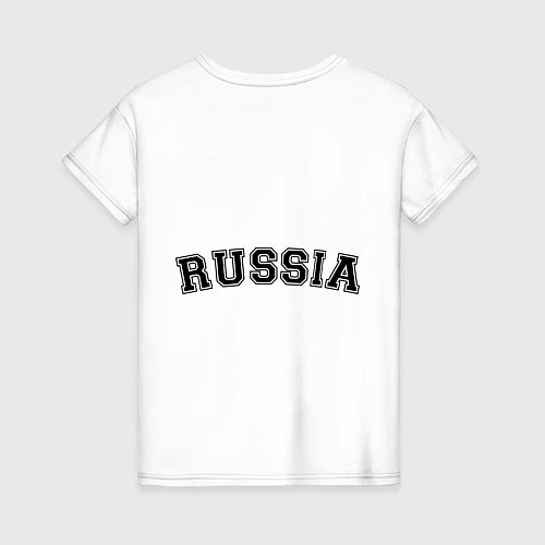 Женская футболка Russia Boxing Team / Белый – фото 2