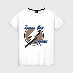 Футболка хлопковая женская Tampa Bay, цвет: белый
