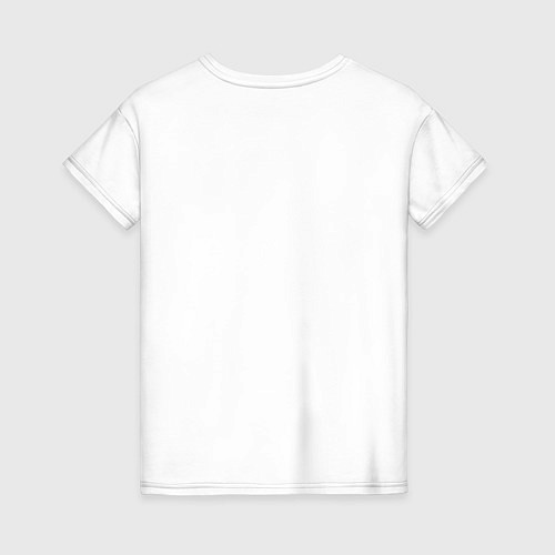 Женская футболка 9 Грамм микрофон / Белый – фото 2
