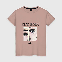 Женская футболка Dead Inside
