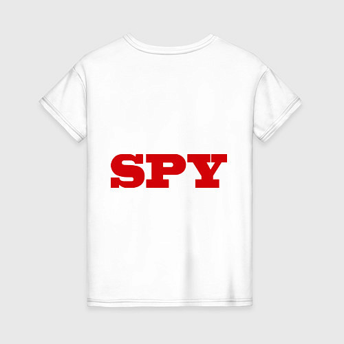 Женская футболка TF2: Spy / Белый – фото 2
