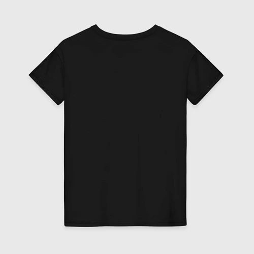 Женская футболка R Corp / Черный – фото 2