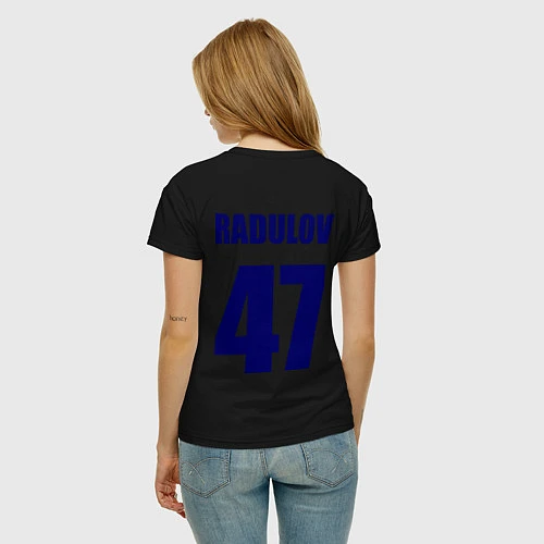 Женская футболка Nashville Predators: Radulov 47 / Черный – фото 4